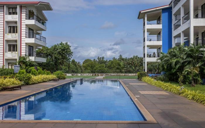 BR w Pool & Sauna | 2km to Baga & Calangute Beach