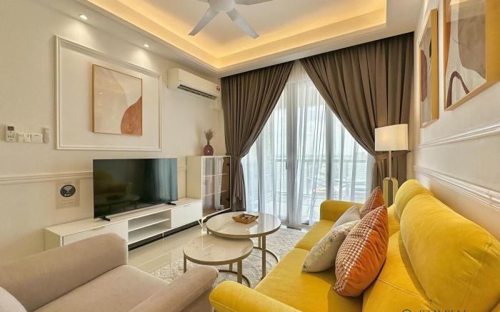 R&F SeineRegion 2Bedroom/4Pax•WiFi/Netflix/NearCIQ