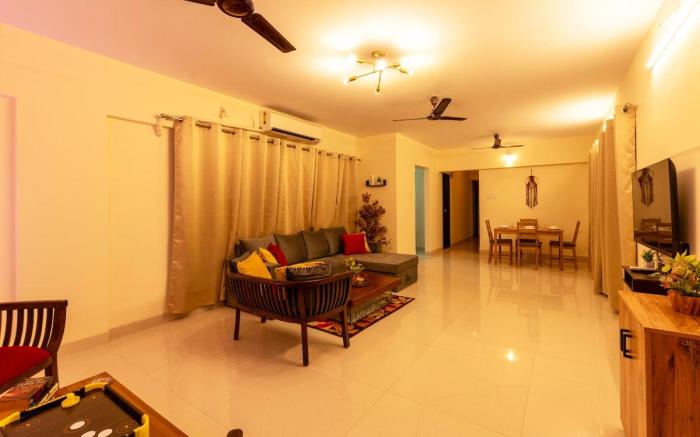 Spacious, Stylish, Higher Floor 3bhk Apt near BKC