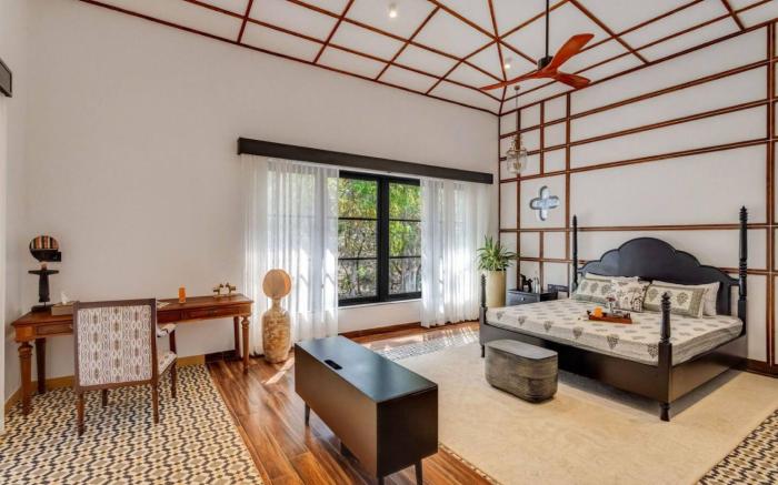 Lux 3BR Villa in Siolim, 4km to beach | Wadi House