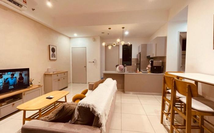 Cozy 2BR 2BR family suite(Bolt-21-09-2BR) Trion@KL