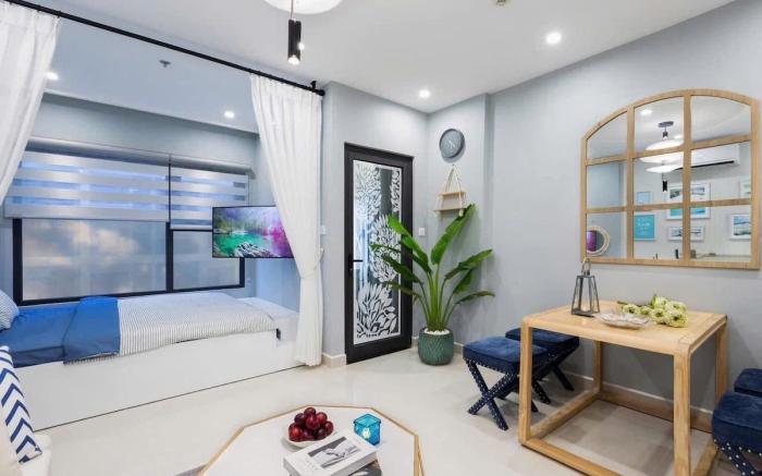 Smart City// Tone Xanh Decor Ấm Cúng