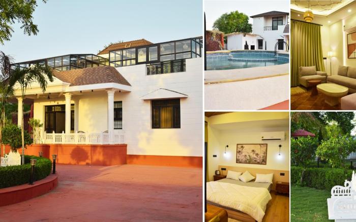 Villa 4BHK w/Plunge Pool, Glasshouse: Manihar