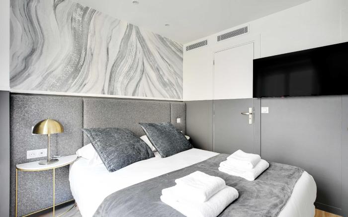 Modern Studio for 2P with A/C - Near Montmartre