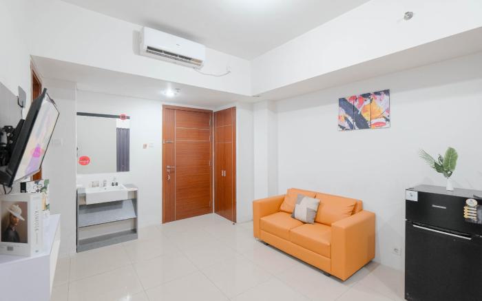 Minimalist 2BR Apt Vittoria Residence By Travelio
