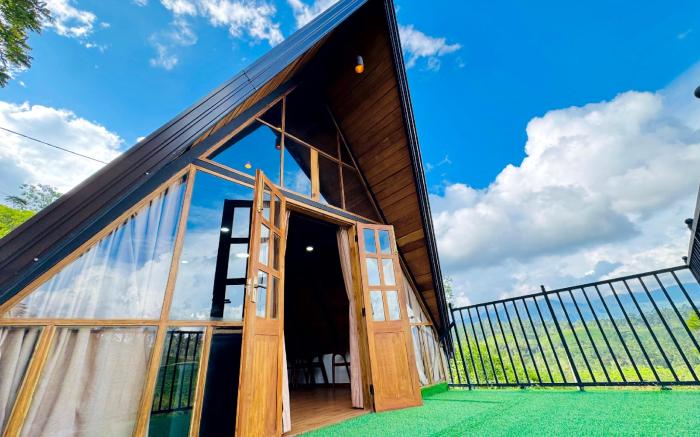 Solitary Green Cabins
