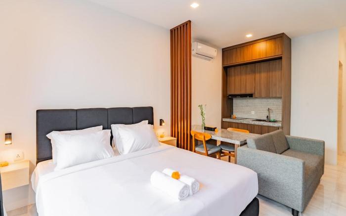 Charming 1-Bedroom Apartment in Central Seminyak