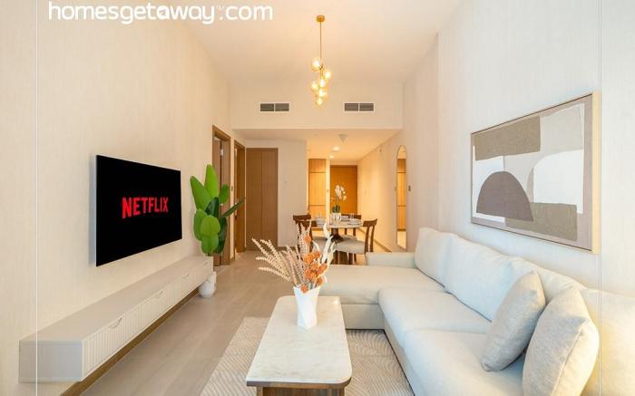 Stylish 1BR Luxury Stay Ideal for 5 Guests