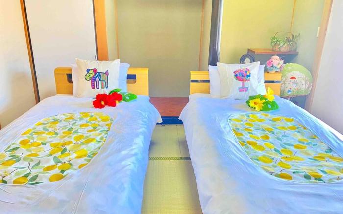 Max 12ppl | 4bedroom in Beppu area. Near onsens!
