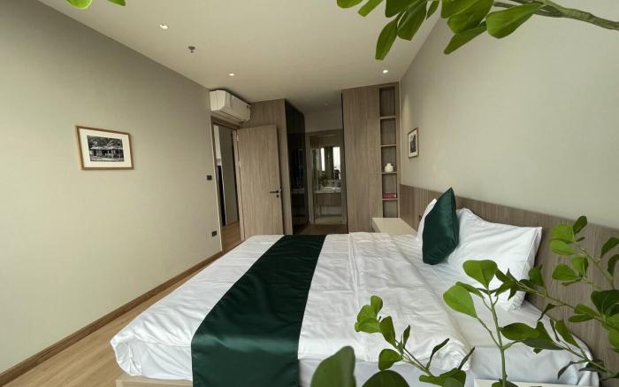 XOI Lumi_501_Lakeside 2BR-75m²_Kitchen&Balcony@CBD