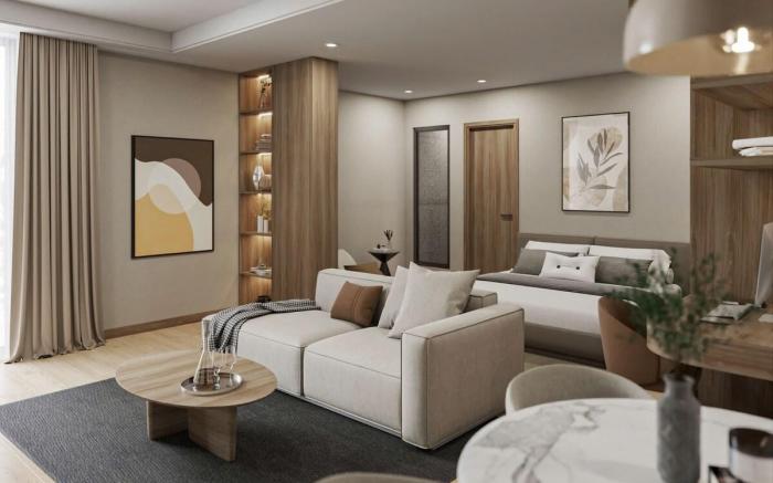 XOI Lumi_203_Lakeside 1BR-50m²_Kitchen&Laundry@CBD