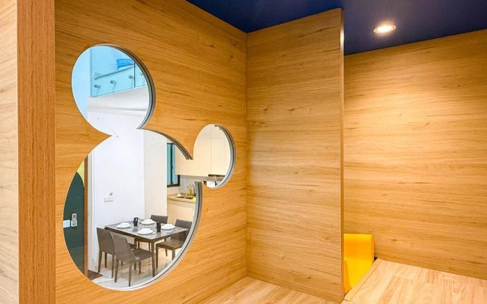 Castle Slide Playground Loft | Private Cinema Room