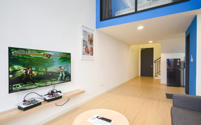 Sunway Grid Santorini Blue 3BR By Nest Home | 6Pax