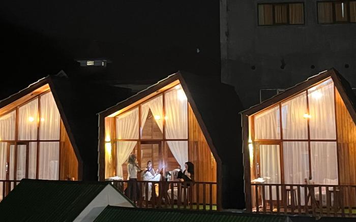 Villa cabin hillside dieng