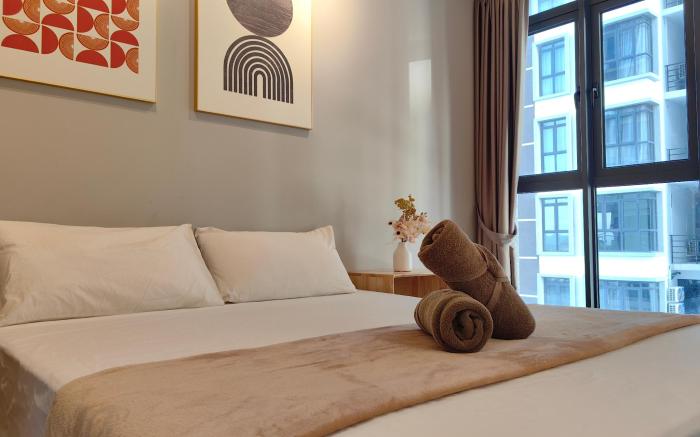 K Avenue Comfort Suite 2 Room (5 Mins to Airport) 