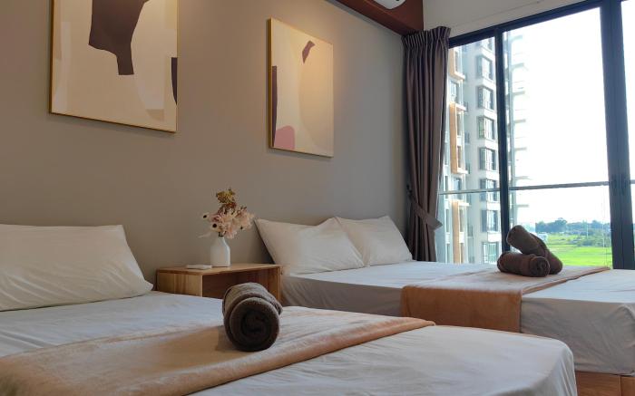 K Avenue Comfort Suite 2 Room (5 Mins to Airport) 