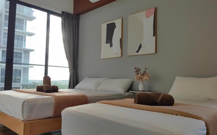 K Avenue Comfort Suite 2 Room (5 Mins to Airport) 