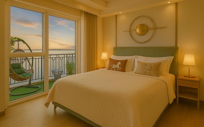 3BR Modern Condo | MOA + Airport | w/ Balcony