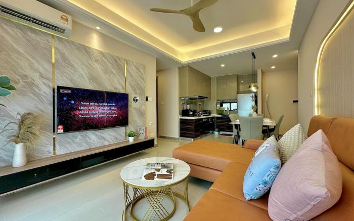R&F Seine Region Near CIQ•2 Bedroom/4Pax/Balcony