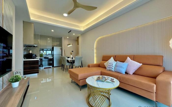 R&F Seine Region Near CIQ•2 Bedroom/4Pax/Balcony