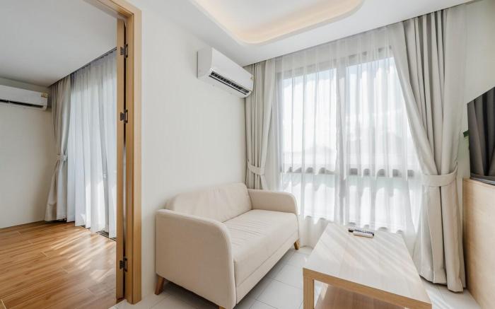 *Sleek 1BR with Infinity Pool, Gym, Rooftop C190