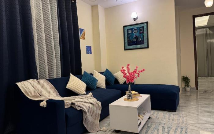 Greece vibes-flat/private/ cozy space in Delhi/NCR