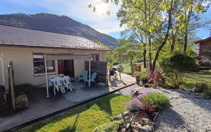 Studio for 4 people with terrace and garden