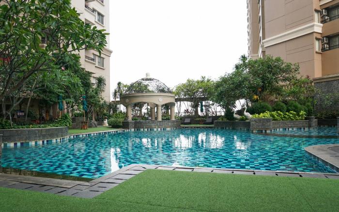 Homey Modern 2BR at Marina Ancol Apt By Travelio