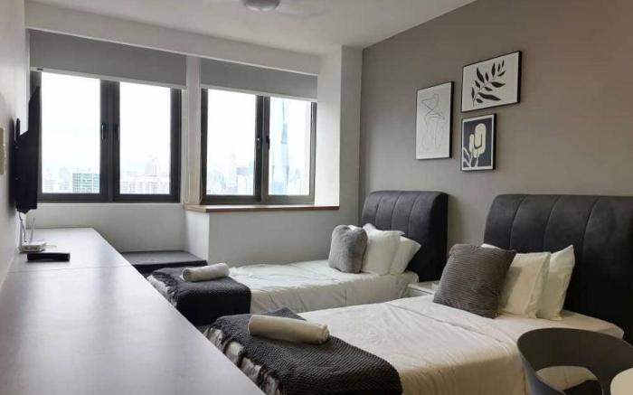 2-Bed Urban Studio KLCC view high floor!