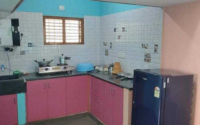 Secure 2BHK – 10 Mins from Airport, CCTV, Grills.