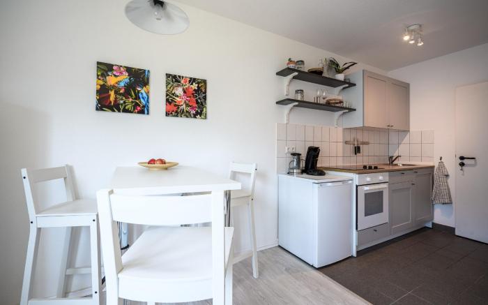 Helles City-Apartment mit Parkplatz