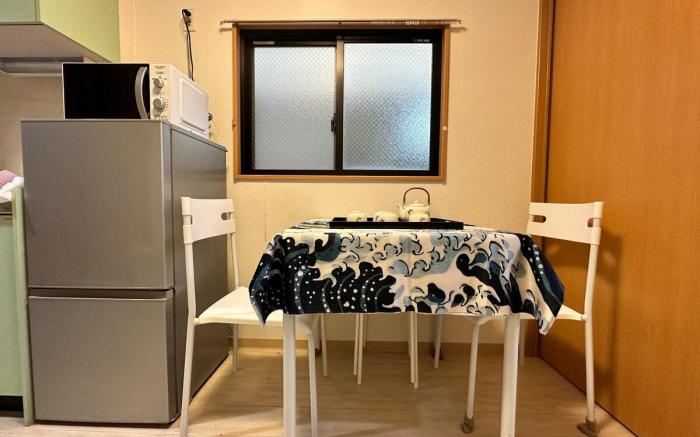 A「高级公寓」天下茶屋站步行3分！电车2站5分直达心斋桥/道顿堀/黑门市场，机场直达，可住4人411