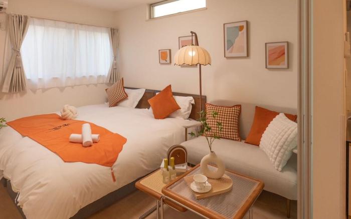 Shinjuku Area,Kagurazaka 3 min/6 person apartment