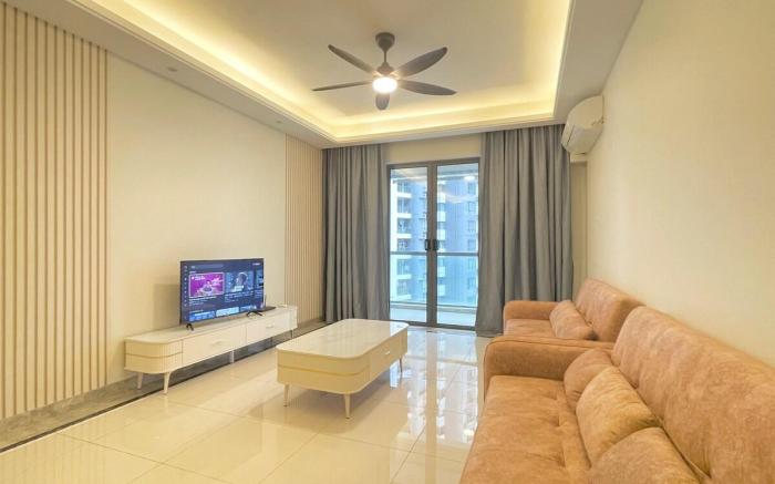 R&F Pool View Creamy Style 3BR 4-14Pax