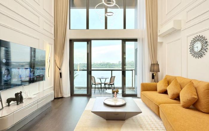 Seaview Duplex unit at R&F Seine Region by Anju