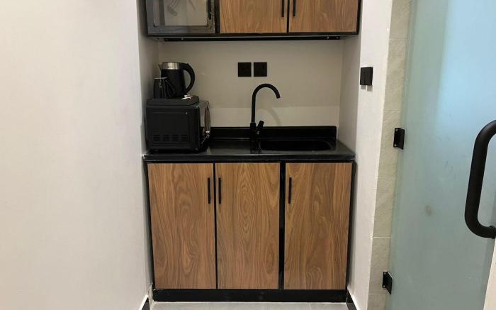 Luxurious and elegant studio with smart entry