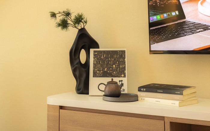 A Tranquil Reflection, Embracing Breeze of Nature