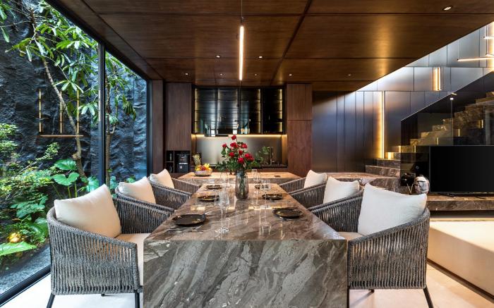 Alex Villas Grey and White