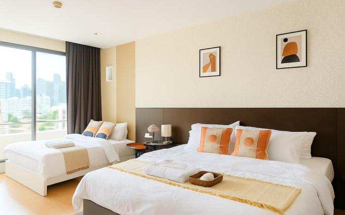 Modern 2 Bed Executive Unit - 5min to Nana BTS