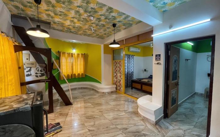 Yellow Haven 1BR FF - Luxe 2 in Goa by Homeyhuts