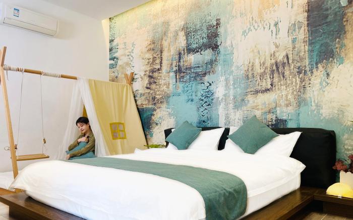 旅约中式四合院花园民宿