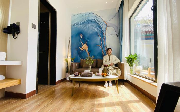 旅约中式四合院花园民宿