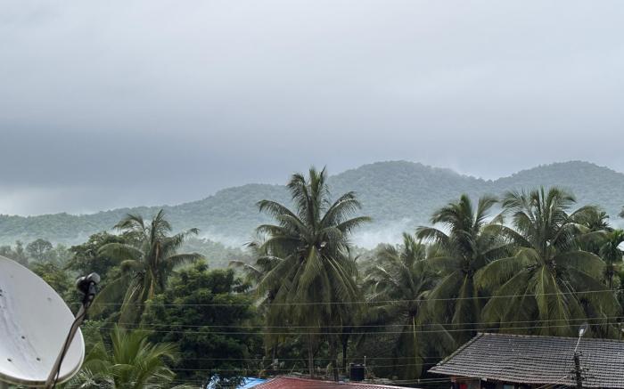 Hilltop nest cozy Villa with hill and forest view