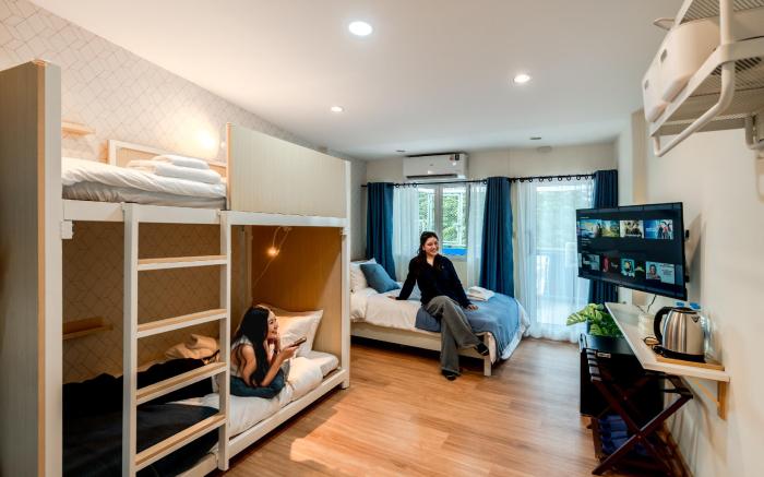 Blue House 191 Hometel - 3min to BTS Saphan Taksin