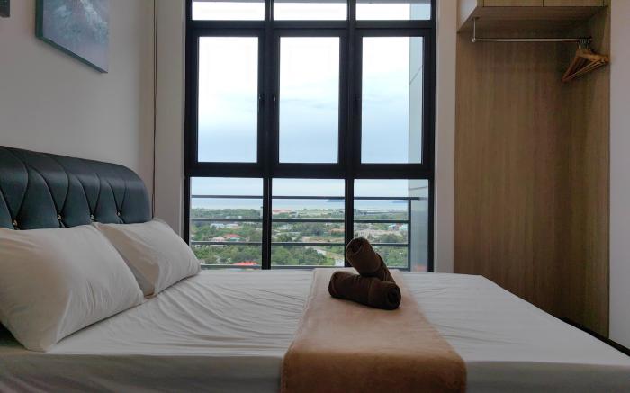 Free Parking|SunsetSeaview|High Floor|Kavenue 4Pax