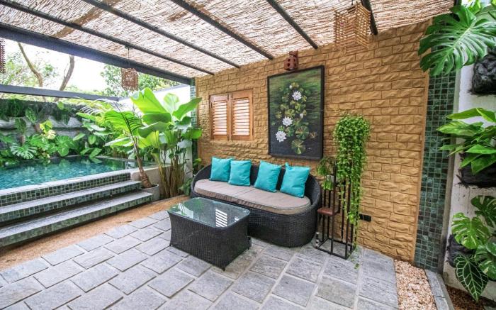 Calathea inn Unawatuna. 