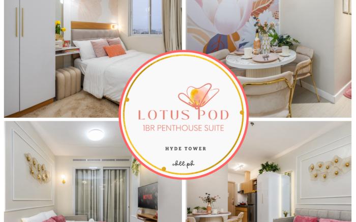 Lotus Pod 1BR Penthouse Suite| Ayala, IT Park, IEC