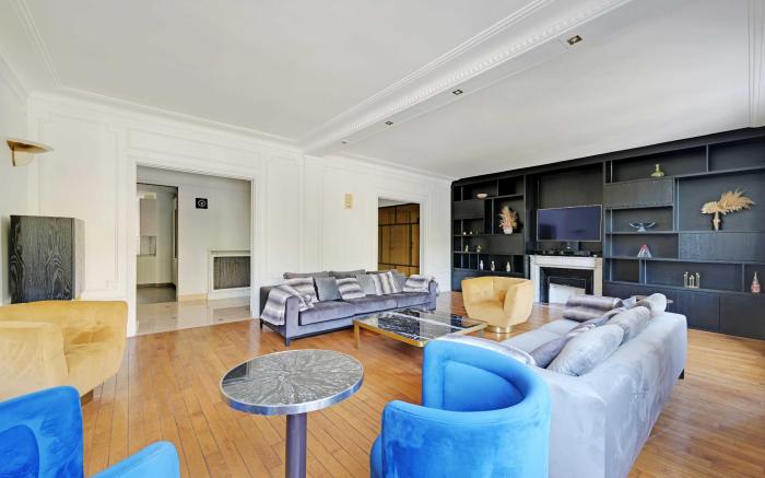 Spacious apartment 3BR/6P- Palais des Congrès
