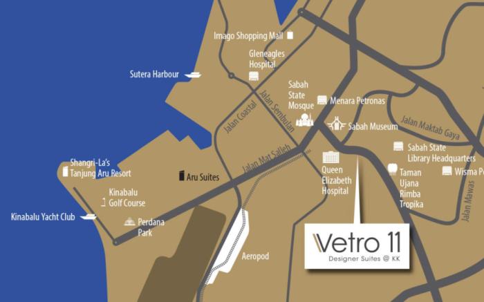 KWEN Vetro - 2-4pax KK City Centre #1 