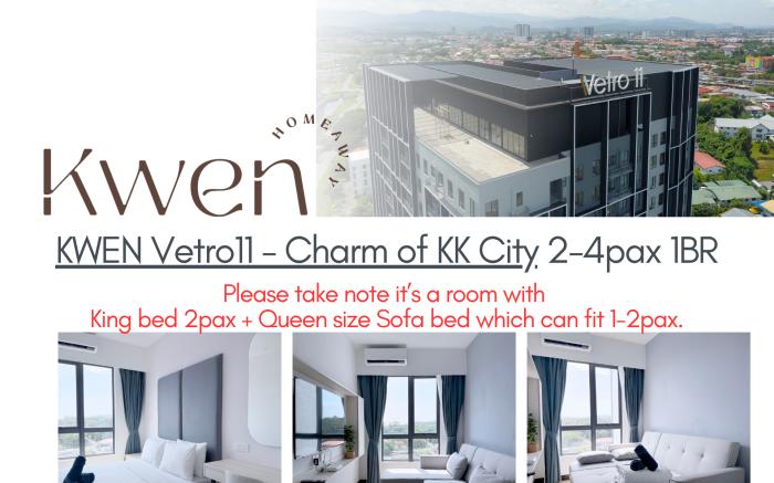 KWEN Vetro - 2-4pax KK City Centre #3
